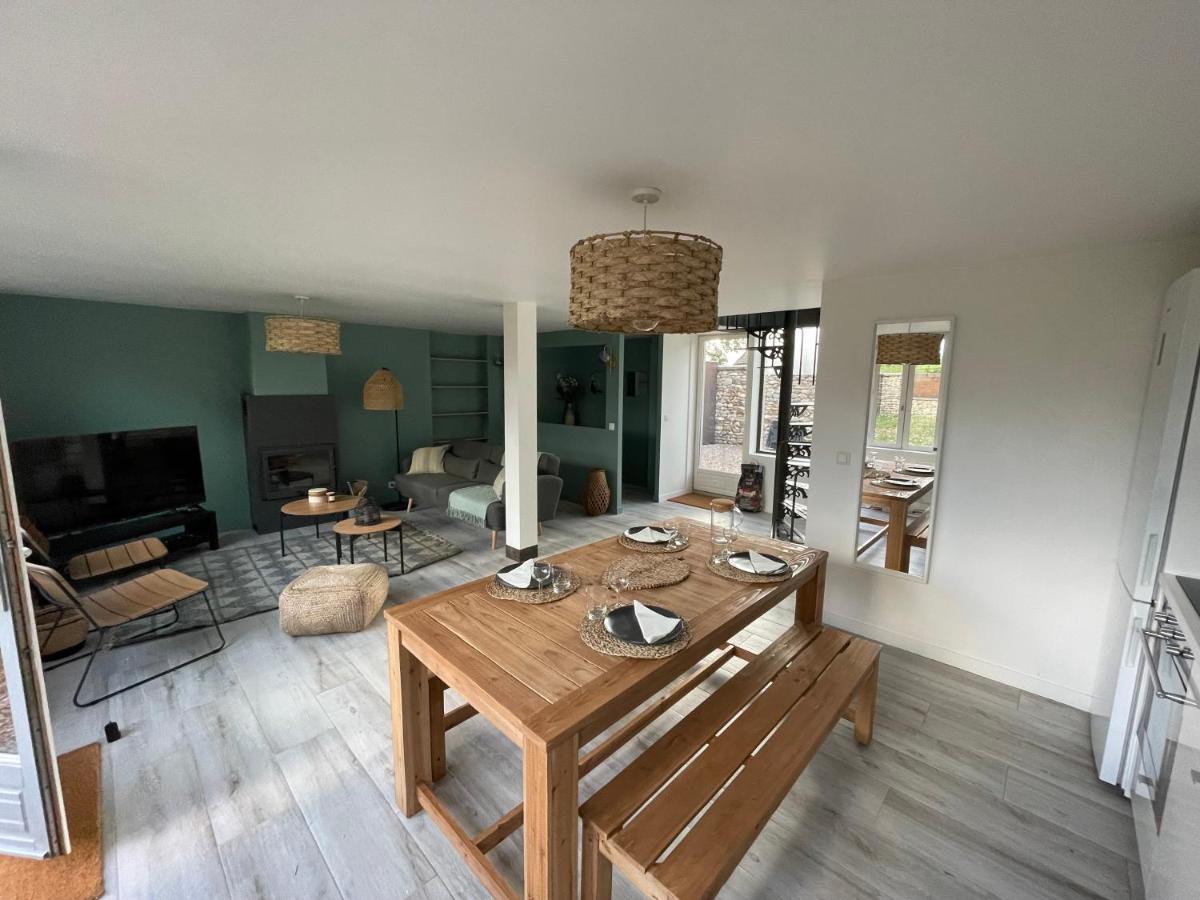 Maison De Campagne Entierement Climatisee Avec Grand Jardin Villa Pressagny-lʼOrgeuilleux Eksteriør bilde