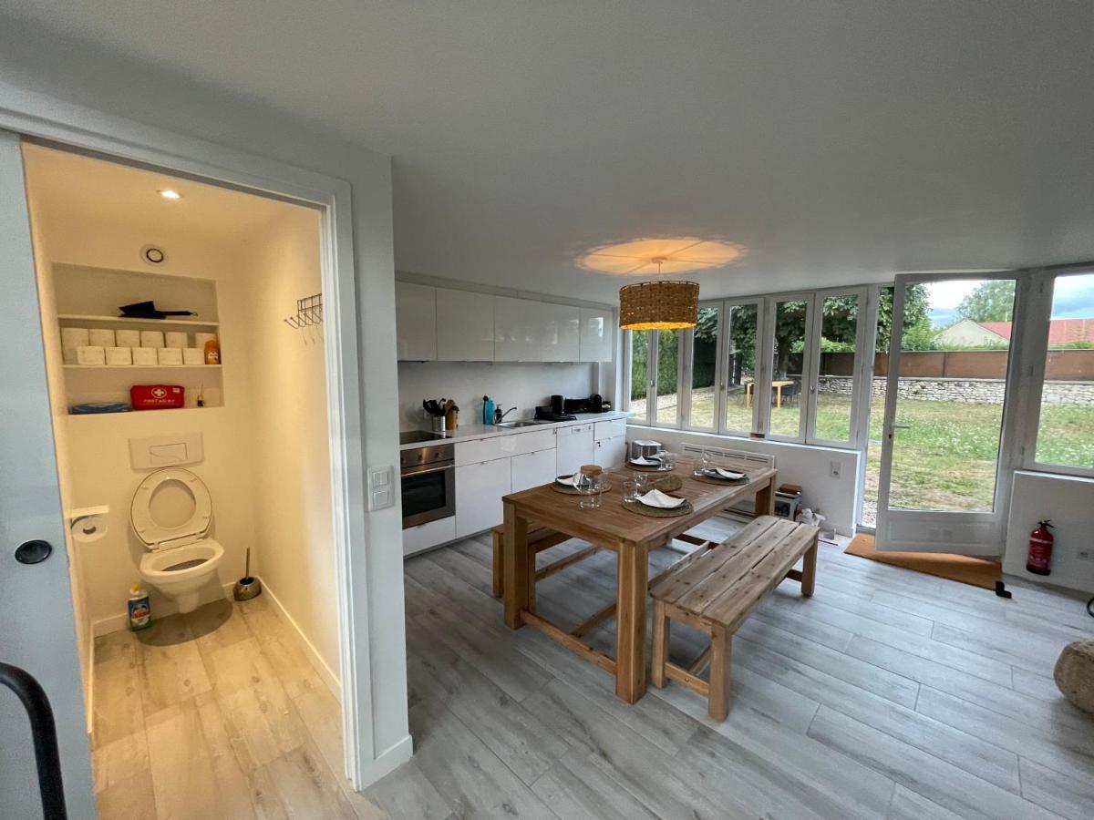 Maison De Campagne Entierement Climatisee Avec Grand Jardin Villa Pressagny-lʼOrgeuilleux Eksteriør bilde